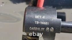 Lot Of 2 Carboloy Adjustable Boring Head Det. 4 Td-74401 Det. 3 1/2 Shank