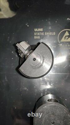 Lot Of 2 Carboloy Adjustable Boring Head Det. 4 Td-74401 Det. 3 1/2 Shank