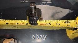 Lot Of 2 Carboloy Adjustable Boring Head Det. 4 Td-74401 Det. 3 1/2 Shank