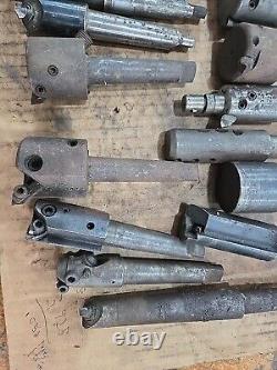 Lot Of Microbore Tooling MT2 Devlieg Modco Valenite 21 PCs Indexable Boring Head