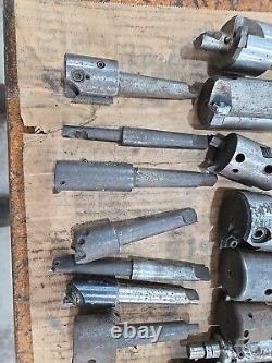 Lot Of Microbore Tooling MT2 Devlieg Modco Valenite 21 PCs Indexable Boring Head