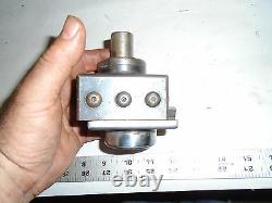 MACHINIST TOOL LATHE MILL LARGE 3/4 Criterion Adjustable Boring Head 7/8 Shank