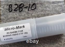 Micro Mark R8 Shank For Boring Head 7/8-20