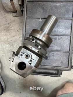 Mizoguchi MU-S-5 Automatic Boring & Facing Head Milling Machine Tool 2 Shank