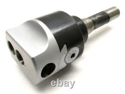 NICE! 3 BORING HEAD with R8 SHANK. 0005