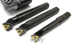 NICE! CRITERION 3/4 BORING HEAD with 3/4 SHANK & 3 CRITERION BORING BARS #203D