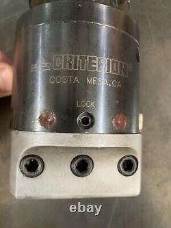 NICE! CRITERION BORING HEAD with CAT40 SHANK CB-203D