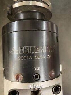 NICE! CRITERION BORING HEAD with CAT40 SHANK CB-203D