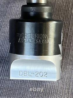 NICE CRITERION DBL 202 BORING HEAD W. 1/2 CAP With 3/4 SHANK