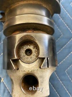 NICE CRITERION DBL 203 D BORING HEAD Cat 50 Shank