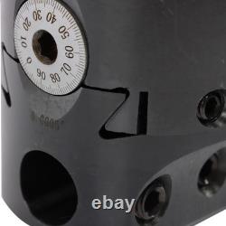 New 3 Boring head R8 Shank + 8pcs Indexable 3/4 Boring Bar Set TCMT