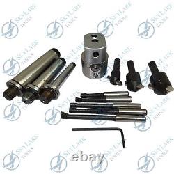 New Boring Head Kit 38mm Boring Head 1mt 2mt 3mt With Tools For Milling Machines