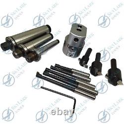 New Boring Head Kit 38mm Boring Head 1mt 2mt 3mt With Tools For Milling Machines