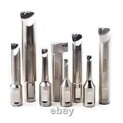 New Nmtb 40 4inch Boring Head With 8pcs 18mm Carbide Inserts 2084 Set USA Sell