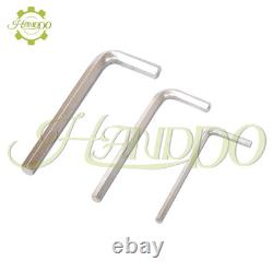 Precision 4'' Adjustable Boring Head with R8 Shank 7/16-20 Drawbar thread