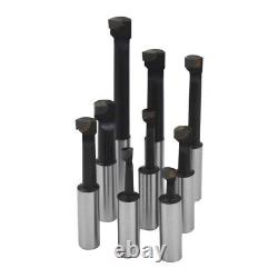 Precision Boring Head Set R8 Shank 1/2 Carbide Bars Milling Tool