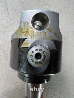 Precision Boring Head with R8 Shank Adjustable Micrometer Dial Taiwan Made