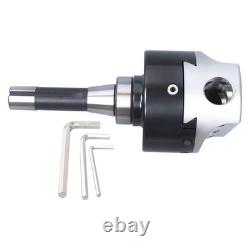 R8 Shank 4 Inch Boring Head with 1 Hole Capacity Precision Machining Tool