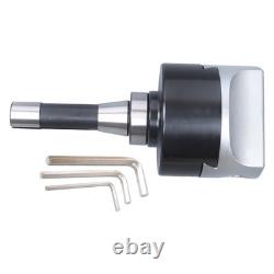 R8 Shank 4 Inch Boring Head with 1 Hole Capacity Precision Machining Tool