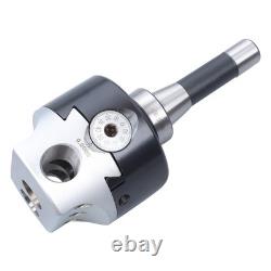R8 Shank 4 Inch Boring Head with 1 Hole Capacity Precision Machining Tool