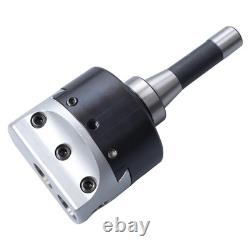 R8 Shank 4 Inch Boring Head with 1 Hole Capacity Precision Machining Tool