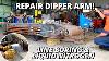 Repair A Feller Buncher Dipper Arm Line Boring U0026 Liquid Nitrogen