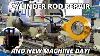 Repair Cat 988 Loader Rod U0026 New Machine Day Machining U0026 Welding