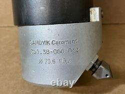 SANDVIK BORING HEAD 391.38-066 042 withCAT 40 TAPER