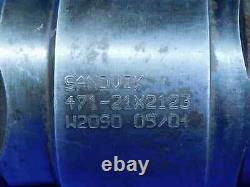 SANDVIK DUAL HEAD INDEXABLE ADJUSTABLE BORING HEAD With CAPTO C5 SHANK 471-21X2123