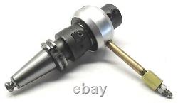 SECO GRAFLEX 1-1/4 COOLANT INDUCER with CAT40 SHANK G5 BORING HEAD ADAPTER