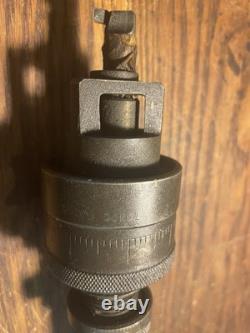 SJ&Co Scully Jones Co. Recessing Jig Boring Bar Head Tool Holder Morse Taper USA