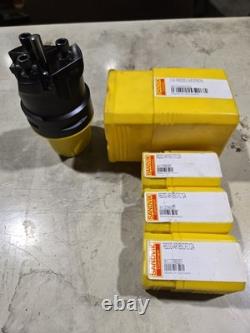 Sandvik C6-R820D-AA3060B Modular Boring Head With 3 R820D-AR18SCFC12A Capto C5