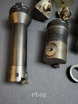 Sandvik CAT40 to Varilock 50 & Fine Boring Head Lot Shell Mill Holder Machinist