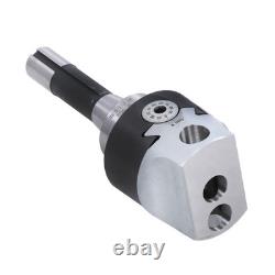 Shank R8 10Pcs 3/4 Boring Bar Set 7/16×20UNF Boring Head Sets Indexable Tipped