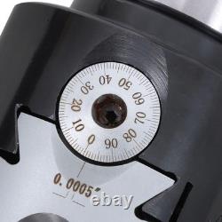 Shank R8 10Pcs 3/4 Boring Bar Set 7/16×20UNF Boring Head Sets Indexable Tipped