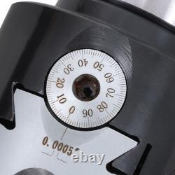 Shank R8 10Pcs 3/4 Boring Bar Set 7/16×20UNF Boring Head Sets Indexable Tipped