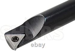 Shars 2 Boring Head with R8 Shank + 2 withR8 Shank, Bar set
