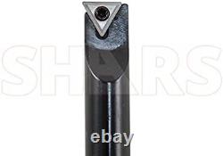 Shars 2 Boring Head with R8 Shank + 2 withR8 Shank, Bar set