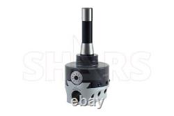 Shars 4 Adjustable Boring Head 0.0005 Radius + Removable R8 Shank NEW M