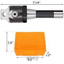 T005 2 Boring Head Set with R8 Shank 9 Pc. Boring Bar Set