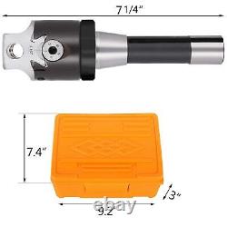 T005 2 Boring Head Set with R8 Shank, 9 Pc. Boring Bar Set