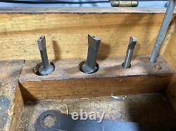 Tree Tool & Die Works Taper Boring Head Morse Taper & Accessories/Box -USA