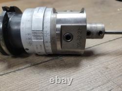 URMA MICRO ADJUST BALANCE BORING HEAD. 036 1.57 With CAT 40 SHANK