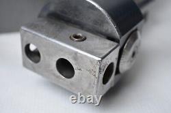 USED BRIDGEPORT No. 2 BORING HEAD With R8 SHANK AND CASE