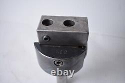 USED BRIDGEPORT No. 2 BORING HEAD With R8 SHANK AND CASE