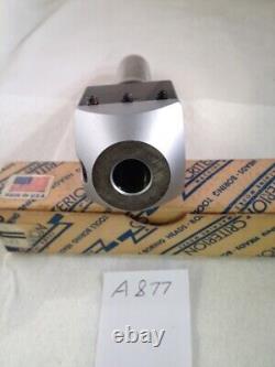USED CRITERION S-1-1/2 ADJUSTABLE BORING HEAD. With NEW CRITERION R8 SHANK REFA877