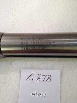 USED CRITERION S-1-1/2 ADJUSTABLE BORING HEAD. With NEW CRITERION R8 SHANK REFA878