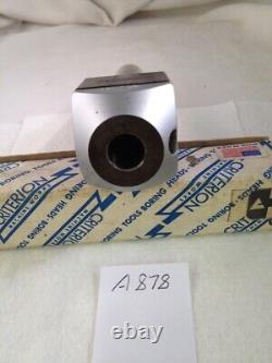 USED CRITERION S-1-1/2 ADJUSTABLE BORING HEAD. With NEW CRITERION R8 SHANK REFA878