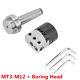Universal 50mm Mt3-m12 Boring Head With Morse Taper Shank For Lathe Milling Tool