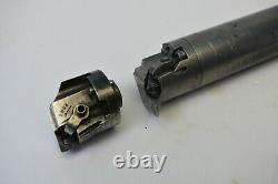 Used Kennametal H24-dclnr4w With Solid Carbide 1-1/2 Shank & Extra Boring Head